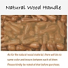 DIY Wood Wax Seal Stamp AJEW-WH0131-359-3