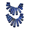 Natural Lapis Lazuli Beads Strands G-P298-I01-1