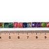 Synthetic Imperial Jasper Beads Strands G-P529-C01-01-4