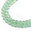Handmade Foil Lampwork Beads Strands FOIL-K003-06B-06-3