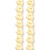Synthetic Coral Carved Beads Strands CORA-B001-01A-1