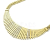Chunky with Cubic Zirconia Necklaces NJEW-Q322-02G-3