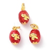 Alloy Enamel Charms ENAM-A001-01C-1