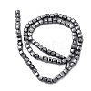 Synthetic Terahertz Stone Beads Strands G-H327-L03-03-2