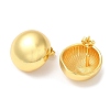 Rack Plating Brass Half Round Stud Earrings EJEW-Q766-07G-2