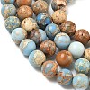 Natural Imperial Jasper Beads Strands G-I122-8mm-13-4