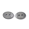 Non-Magnetic Hematite Buttons X-G-S075-2-1