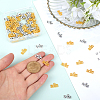 100Pcs 2 Colors Alloy Pendants FIND-SP0002-35-3