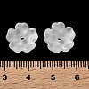 Dyed & Heated Gradient Color Glass Bead Cap GLAA-D307-01L-3