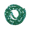 Transparent Glass Beads Strands EGLA-A044-T4mm-MB18-3