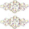 2Pcs Hotfix Rhinestone Ornament DIY-FG0003-33-1