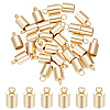 30Pcs 201 Stainless Steel Cord Ends STAS-UN0057-47-1