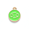 Alloy Enamel Pendants LS-ENAM-S124-01B-06D-2