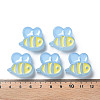 Transparent Acrylic Beads MACR-S374-06B-09-4