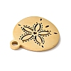 201 Stainless Steel Pendants LS-STAS-E015-04G-3