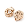 Rack Plating Brass Micro Pave Cubic Zirconia Beads KK-F879-01G-02-2