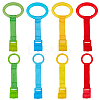 SUPERFINDINGS 8Pcs 8 Style Plastic Play Bed Pull Ring AJEW-FH0001-94-2