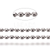 Tarnish Resistant 304 Stainless Steel Ball Chains CHS-E021-01D-P-1