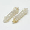 Natural White Agate Links connectors G-T122-13C-2
