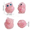 Crystal Owl Figurine Collectible JX545D-2