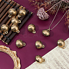 Brass Bell Pendants KKB-FH0001-01C-4