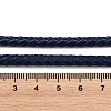 Braided Leather Cord with Core WL-F009-5mm-05-3