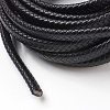 Braided Leather Cord WL-F009-C01-12x6mm-2
