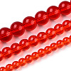 Transparent Glass Beads Strands GLAA-T032-T6mm-09-4