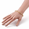 Brass Mariner Link Chain Bracelets BJEW-JB05816-4
