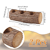 Wooden Candlestick AJEW-WH0591-167-2