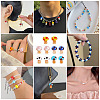 10Pcs Handmade Evil Eye Lampwork Beads LAMP-TA0001-95A-6