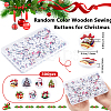 300Pcs Holiday Buttons BUTT-SP0001-01-2