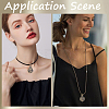 10Pcs 5 Styles Tibetan Style Brass Rack Plating Cage Pendants KK-SC0004-36-5
