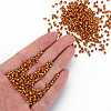 8/0 Two Tone Opaque Glass Seed Beads SEED-T006-01B-A06-6