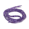 Natural Amethyst Beads Strands X-G-J400-A03-01-3