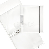 A4 PVC Loose Leaf Binder Postcard Phote Album with 50 Pockets Transparent Sleeve Protectors DIY-WH0028-44B-1