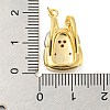 Rack Plating Brass Cubic Zirconia Pendants KK-M258-12G-3
