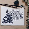 Plastic Reusable Drawing Painting Stencils Templates DIY-WH0172-904-7