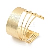 Alloy Open Cuff Bangles LS-BJEW-K272-01G-5