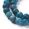 Natural Apatite Beads Strands G-F617-02-8mm-3