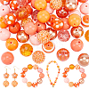 1 Set Opaque Acrylic Beads Set MACR-PH0001-51A-1