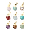 Natural & Synthetic Gemstone Charms G-D478-01-2