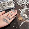 72PCS Tibetan Style Alloy Pendants TIBEP-PH0001-58-3