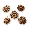 Natural Sea Shell Pendants SSHEL-B002-02G-02-1