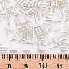 Plated Glass Bugle Beads SEED-S046-01A-21-4