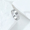 Stainless Steel Open Cuff Ring GK9650-2-2