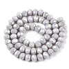 Electroplate Glass Beads Strands LS-EGLA-A044-P8mm-B19-3