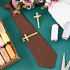 Brass Tie Clips BUTT-WH0024-064G-4