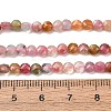 Natural Multicolor Tourmaline Beads Strands G-D110-F02-03-3