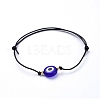 Adjustable Cowhide Cord Bracelets BJEW-JB05281-03-1